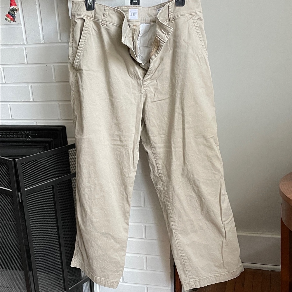 GAP Women's Tan Straight Leg Pants